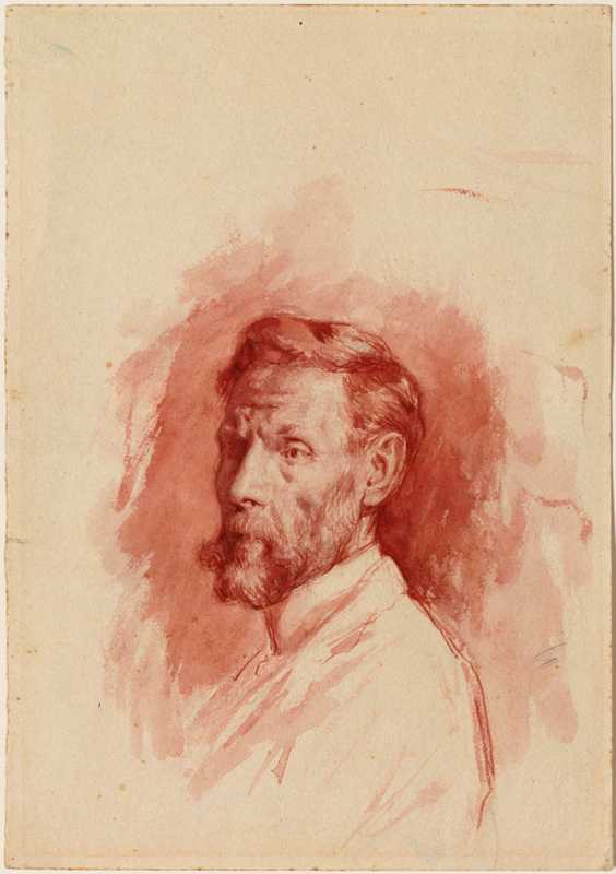 Picasso, Pablo, The artist’s father. Drawing. Watercolour on paper. Barcelona, 1896, 25.5 x 17.8cm. Donation by Pablo Picasso, 1970. MPB 110.331